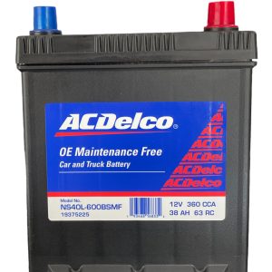 Batería ACDelco 600 AMP Roja