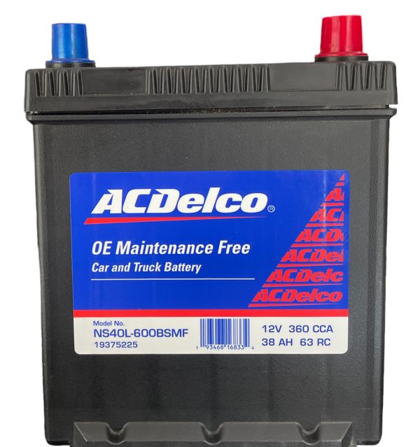 Batería ACDelco 600 AMP Roja