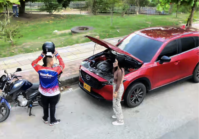 Servicio técnico de baterías para carro a domicilio Bucaramanga Powervolt