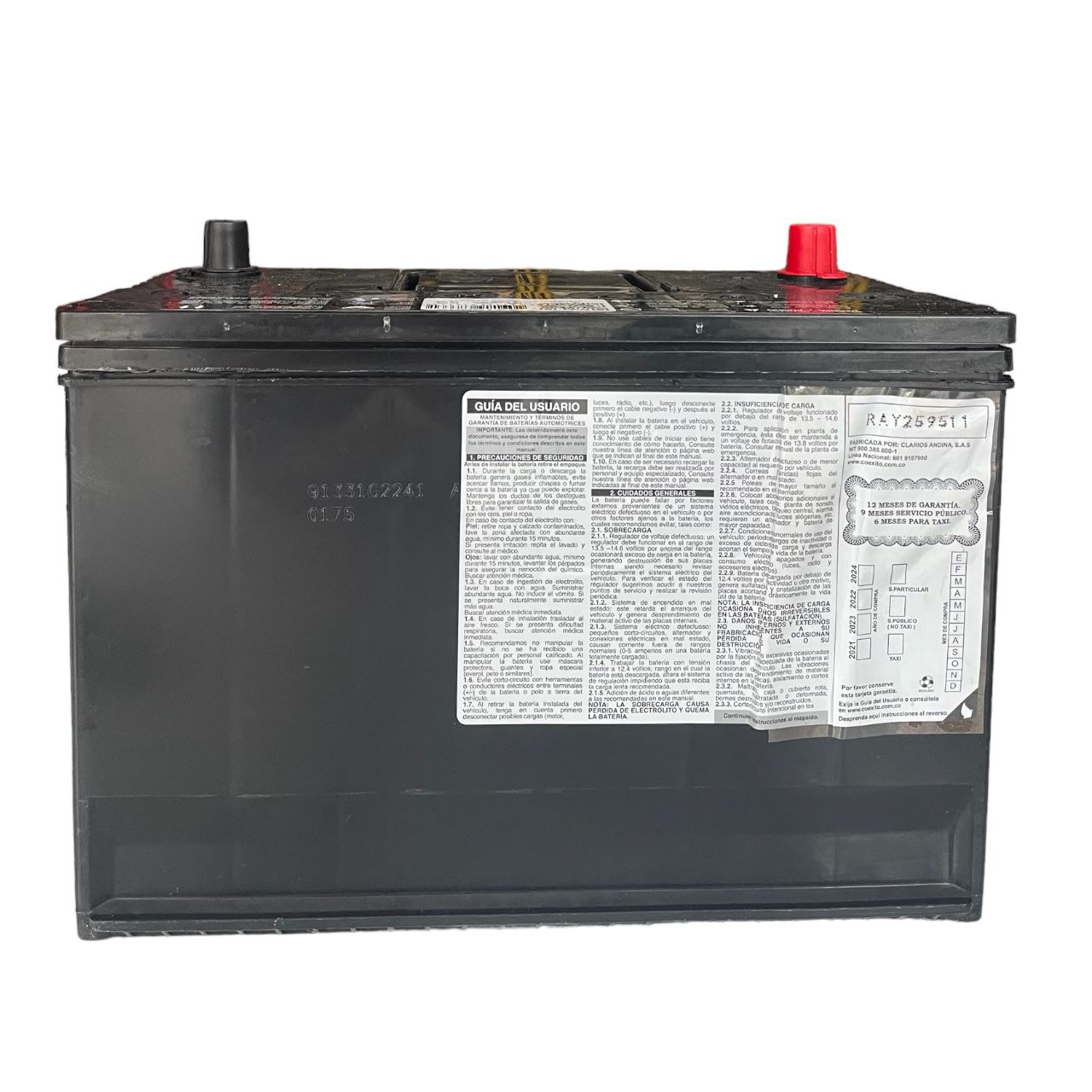 Batería Mac 1150, baterías powervolt, bucaramanga, girón, piedecuesta, floridablanca, domicilio gratis